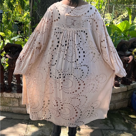 Magnolia Pearl Dresses & Skirts - VINTAGE Magnolia Pearl Long Cream Dress